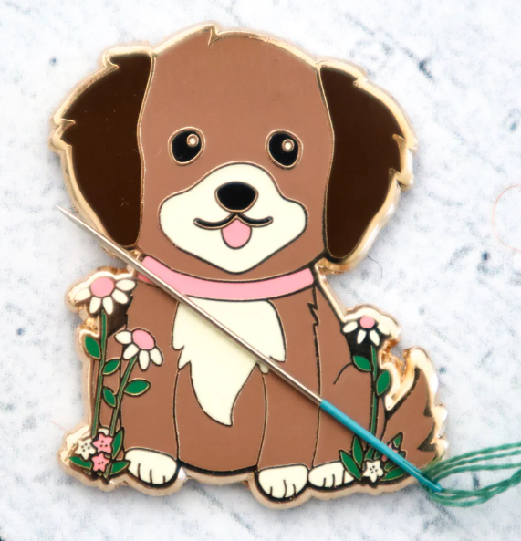 Daisy Puppy Magnetic Needle Minder