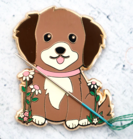 Daisy Puppy Magnetic Needle Minder