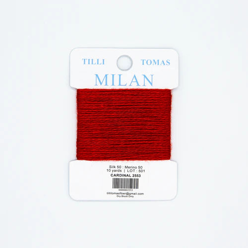 Tilli Tomas Milan Card- Cardinal 2553