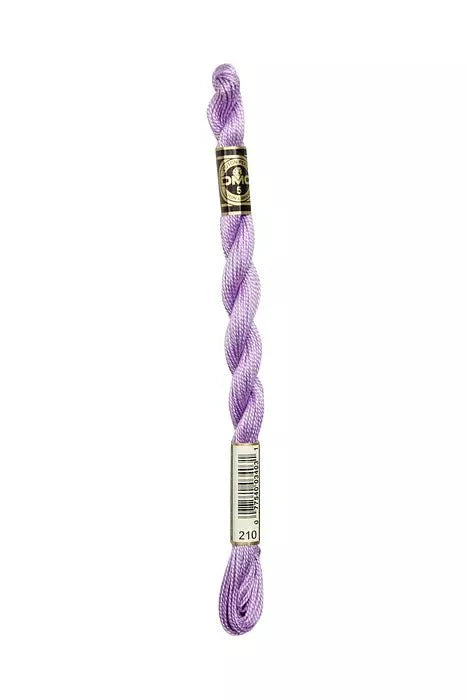 DMC 5 Pearl Cotton 210 Lavender Medium