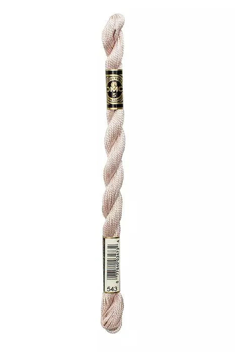 DMC 5 Pearl Cotton 543 Shell