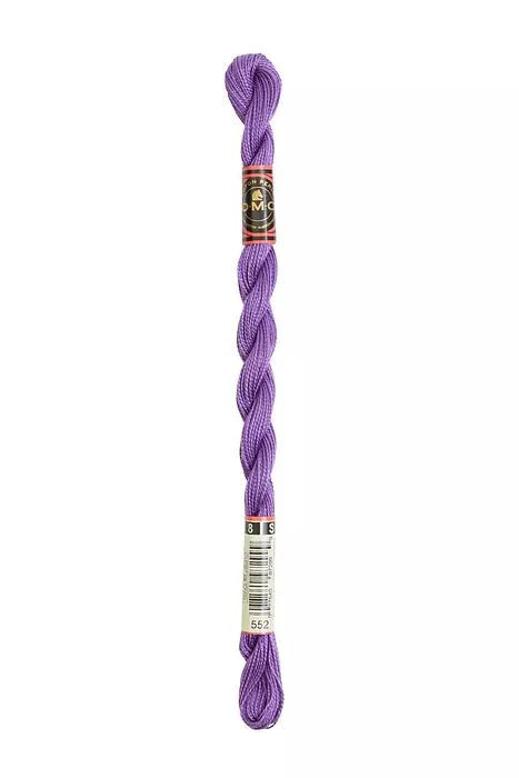 DMC 5 Pearl Cotton 552 Violet