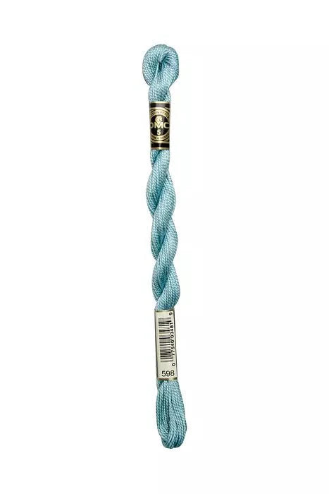 DMC 5 Pearl Cotton 598 Pale Lagoon