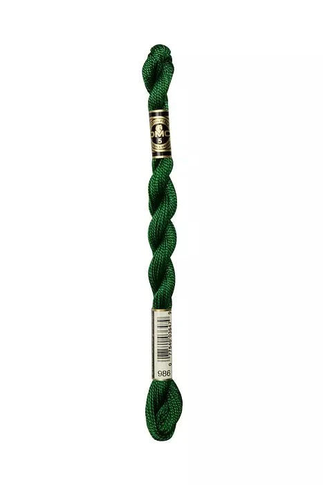 DMC 5 Pearl Cotton 986 Boxwood