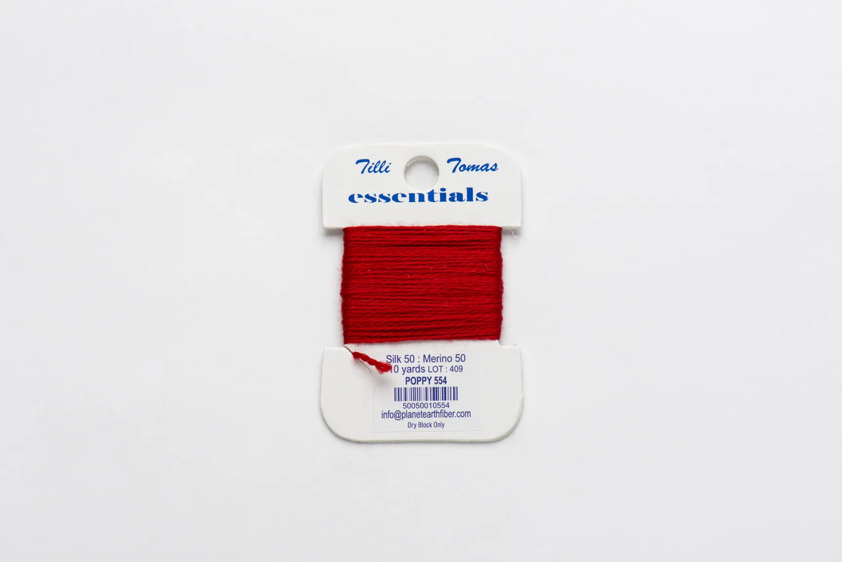 Tilli Tomas Essentials Card - Poppy 554