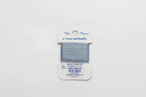 Tilli Tomas Essentials Card - Faded Jeans 641
