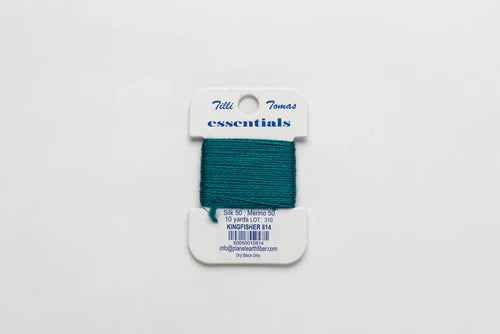 Tilli Tomas Essentials Card -  Kingfisher 814
