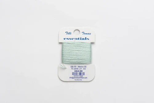 Tilli Tomas Essentials Card - Aqua 668